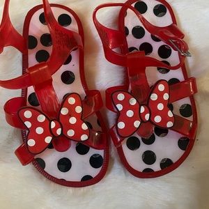 Disney Minnie Mouse Toddler Jelly Sandal